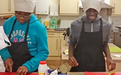 The young persons’ cooking competition in East Croydon