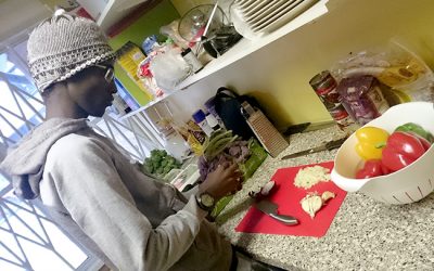 Eat Club sessions in Gateway Foyer with Look Ahead