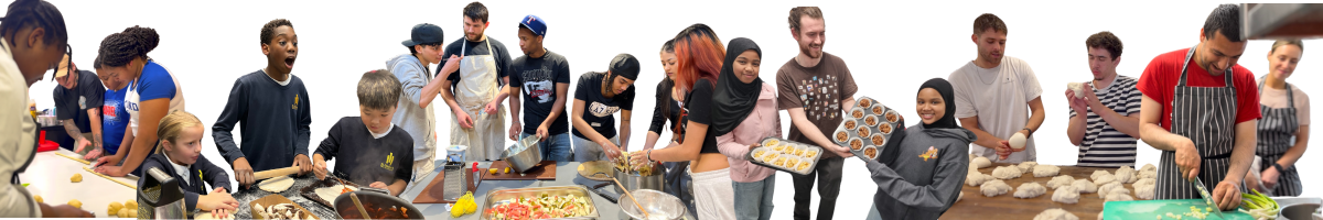 eat club youth food charity london food education and cooking session with young people 